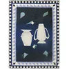 Image de &tradition - Plaid Momento - Bleu - Coton biologique - Designer Jaime Hayón