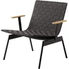Image de &tradition - Fauteuil bas Ville - Noir - Sangles polyester - Designer Anderssen & Voll