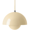 Image de &tradition - Suspension FlowerPot - Beige - Aluminium laqué - Designer Verner Panton