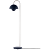 Image de &tradition - Lampadaire FlowerPot - Bleu - Acier - Designer Verner Panton