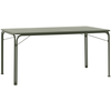 Image de &tradition - Table rectangulaire Thorvald - Vert - Acier thermolaqué - Designer Space Copenhagen
