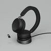 Image de Jabra Evolve2 75 MS Duo Casque sans fil Bluetooth + Dongle USB-A + Station de charge