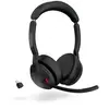 Image de Casque sans fil Bluetooth USB-C Jabra Evolve2 55 MS Stéréo - Noir