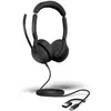 Image de Jabra Evolve2 50 UC Duo Casque filaire USB-C / USB-A + Bluetooth