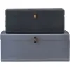 Image de House Doctor - Coffre Metal - Gris - Métal laqué