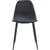 Image de House Doctor - Chaise rembourrée Forms chaise - Noir - Similicuir