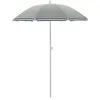 Image de Parasol de plage ou de jardin House Doctor, Oktogon, vert/blanc