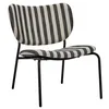 Image de House Doctor Fauteuil, HDLonga, Noir/Blanc cassé