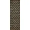 Image de Tapis Monta de House Doctor, Naturel, Noir