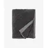 Image de Nordal A/S Couette velours, couvre-lit, gris foncé