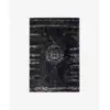 Image de Nordal A/S GRAND tapis tissé, gris foncé/noir