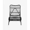 Image de Nordal A/S Fauteuil HAZEL, noir