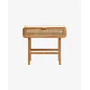 Image de Nordal A/S MERGE console - naturel met rotan