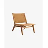 Image de Nordal A/S CLUB chaise longue, teck/tissage