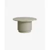 Image de Table basse ronde Nordal A/S ERIE-dessus de table marbre ivoire