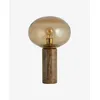 Image de Nordal A/S BES lampe de table - fumé avec marbre
