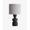 Image de Nordal A/S LOKE lampe de table-noir avec capot gris