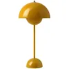 Image de &tradition - Lampe de table FlowerPot - Jaune - Aluminium laqué - Designer Verner Panton