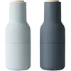 Image de Audo Copenhagen - Ensemble moulins sel & poivre Bottle - Bleu - Plastique finition soft touch - Designer Norm Architects