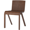 Image de Audo Copenhagen - Chaise empilable Ready - Bois naturel - Contreplaqué de chêne teinté - Designer Nick Rasmussen
