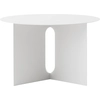 Image de Audo Copenhagen - Table basse Androgyne - Blanc - Acier époxy - Designer Danielle Siggerud
