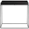 Image de Hay - Table d'appoint Tray - Noir - Acier laqué - Designer Hay Studio