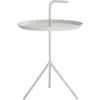 Image de Hay - Table basse Don't Leave Me - Blanc - Acier laqué - Designer Thomas Bentzen
