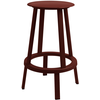 Image de Hay - Tabouret haut pivotant Revolver - Rouge - Acier peinture époxy - Designer Leon Ransmeier