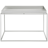 Image de Hay - Table d'appoint Tray - Gris - Acier laqué - Designer Hay Studio