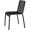 Image de Hay - Chaise empilable Palissade - Noir - Acier laqué époxy - Designer Ronan & Erwan Bouroullec