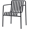 Image de Hay - Fauteuil empilable Palissade - Noir - Acier laqué époxy - Designer Ronan & Erwan Bouroullec