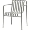 Image de Hay - Fauteuil empilable Palissade - Gris - Peinture époxy - Designer Ronan & Erwan Bouroullec