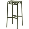 Image de Hay - Tabouret de bar Palissade - Vert - Peinture époxy - Designer Ronan & Erwan Bouroullec