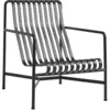 Image de Hay - Fauteuil bas Palissade - Noir - Peinture époxy - Designer Ronan & Erwan Bouroullec