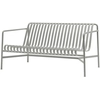 Image de Hay - Banquette extérieure Palissade - Gris - Acier laqué époxy - Designer Ronan & Erwan Bouroullec