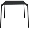 Image de Hay - Table carrée Palissade - Noir - Acier laqué époxy - Designer Ronan & Erwan Bouroullec