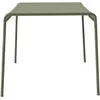 Image de Hay - Table carrée Palissade - Vert - Acier laqué époxy - Designer Ronan & Erwan Bouroullec