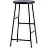 Image de Hay - Tabouret de bar Cornet - Noir - Chêne massif teinté - Designer Jonas Trampedach
