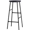 Image de Hay - Tabouret de bar Cornet - Noir - Chêne massif teinté - Designer Jonas Trampedach