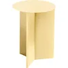 Image de Hay - Table d'appoint Slit - Jaune - Acier laqué époxy - Designer Hay Studio