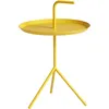 Image de Hay - Table basse Don't Leave Me - Jaune - Acier laqué - Designer Thomas Bentzen