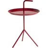 Image de Hay - Table basse Don't Leave Me - Rouge - Acier laqué - Designer Thomas Bentzen