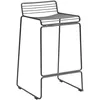 Image de Hay - Tabouret de bar Hee - Gris - Acier laqué - Designer Hee Welling