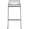 Image de Hay - Tabouret haut empilable Hee - Gris - Acier laqué - Designer Hee Welling