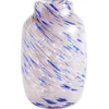 Image de Hay - Vase Splash - Rose - Verre soufflé