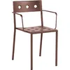 Image de Hay - Fauteuil empilable Balcony - Rouge - Acier thermolaqué - Designer Ronan & Erwan Bouroullec