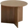 Image de Hay - Table d'appoint Slit - Bois naturel - Placage de noyer - Designer Hay Studio