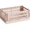Image de Hay - Panier Colour Crate - Beige - Polypropylène recyclé - Designer Hay Studio