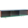 Image de Hay - Buffet bas Colour Cabinet - Multicolore - Panneau en fibres de bois - Designer Muller Van Severen