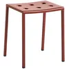 Image de Hay - Tabouret Balcony - Rouge - Acier peinture poudre - Designer Ronan & Erwan Bouroullec